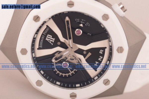 Best Replica Audemars Piguet Royal Oak Concept GMT Tourbillon Watch Steel 26580io.oo.d010ca.01 (EF) - Click Image to Close